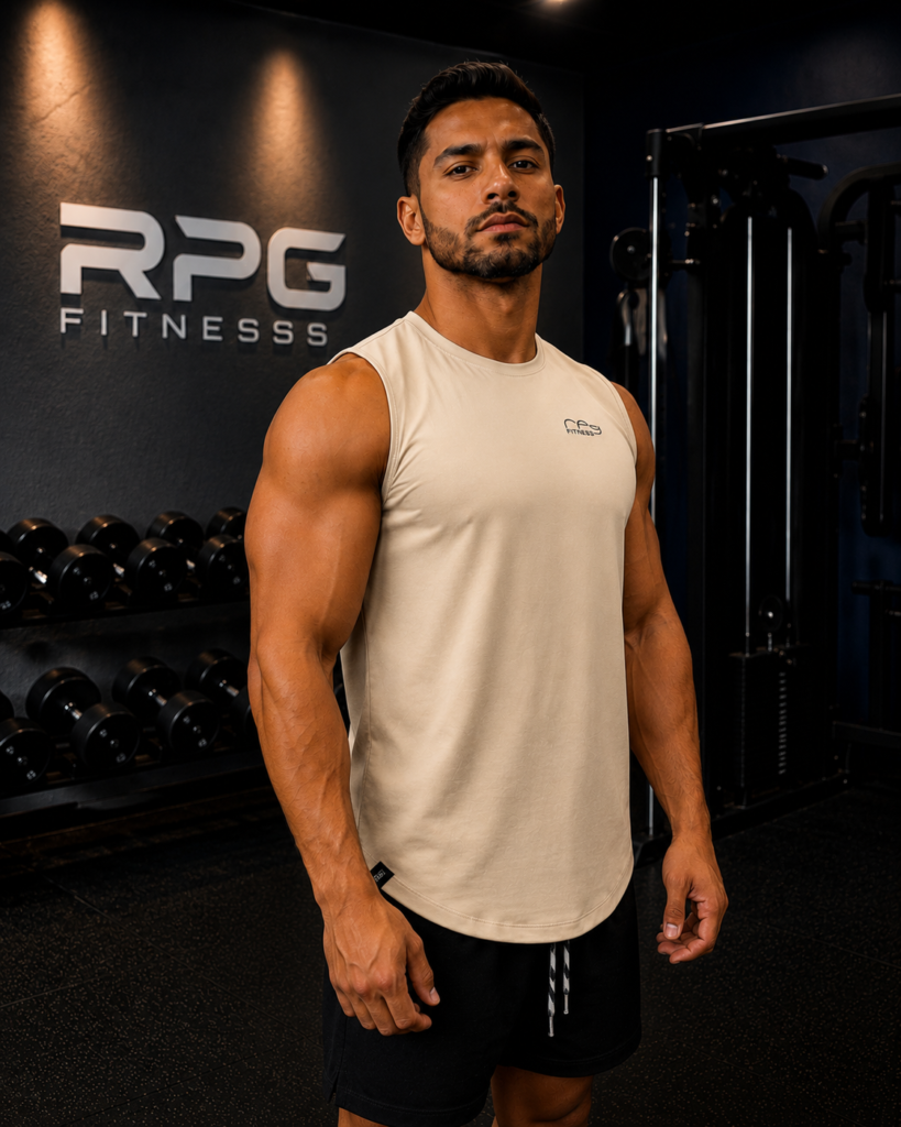 Regata Bege Elegance Premium Proteção UV50+ UVA/UVB Conforto Flexível